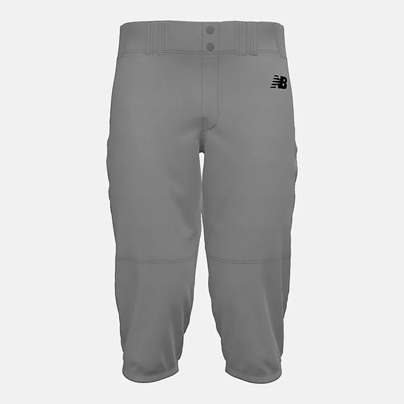 New Balance Adversary 2 Baseball Solid Knicker Athletic Pants - Grey - Picture 2 of 10